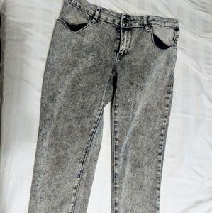 Forever 21 black and Grey Jeans